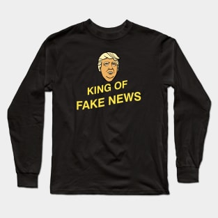 King of Fake News Long Sleeve T-Shirt